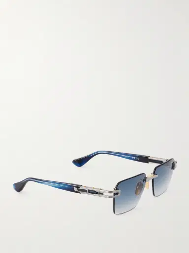 DITA Meta-Evo One Square-Frame Silver-Tone and Acetate Sunglasses - Men | Thumbnail 4 DITA Meta-Evo One Square-Frame Silver-Tone and Acetate Sunglasses - Men | Thumbnail 4