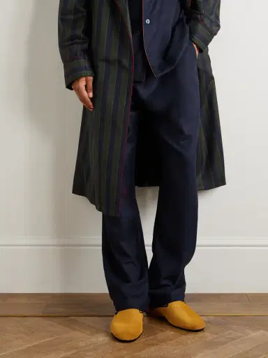 Rubinacci Comfort Suede Slippers - Men | Thumbnail 2