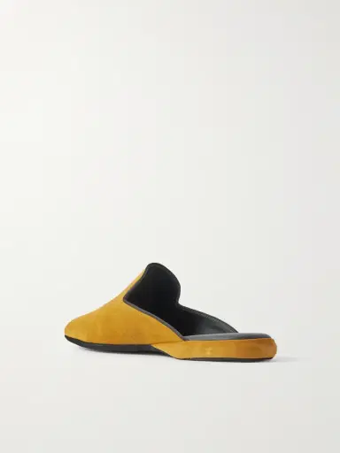 Rubinacci Comfort Suede Slippers - Men | Thumbnail 4