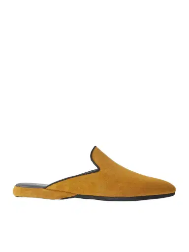 Rubinacci Comfort Suede Slippers - Men | Thumbnail 1