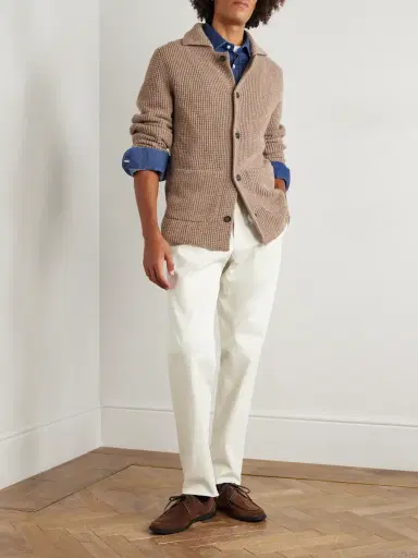 Rubinacci Cashmere Cardigan - Men | Thumbnail 2