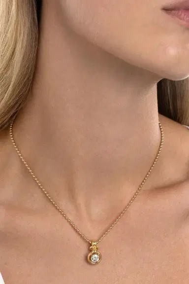 Melissa Kaye Diamond Medium Rocky Pendant Necklace | Thumbnail 4 Melissa Kaye Diamond Medium Rocky Pendant Necklace | Thumbnail 4