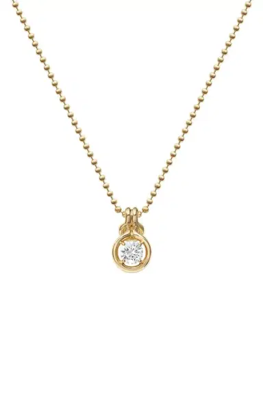Melissa Kaye Diamond Medium Rocky Pendant Necklace | Thumbnail 1 Melissa Kaye Diamond Medium Rocky Pendant Necklace | Thumbnail 1