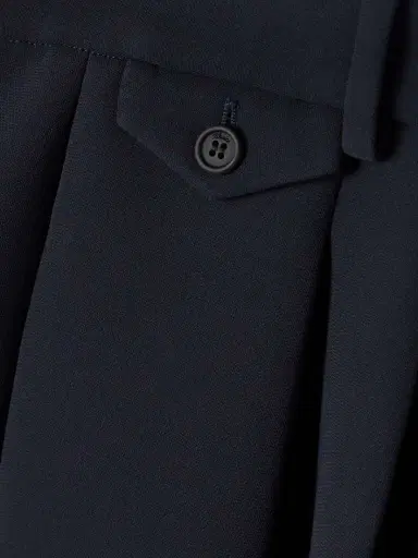 Khaite Dugan Pleated Crepe Tapered Pants | Thumbnail 5