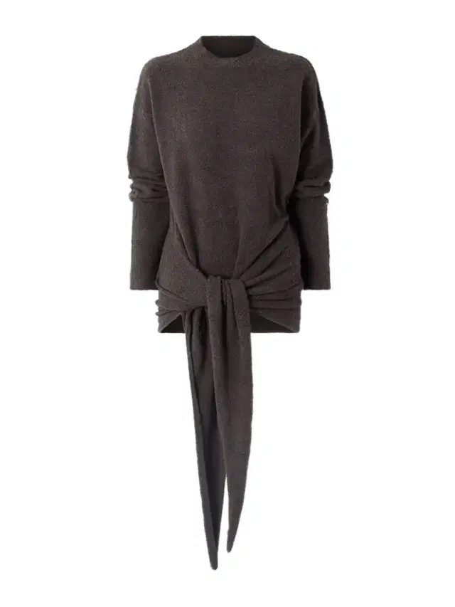 Mistral Draped Cotton-blend Bouclé Sweater