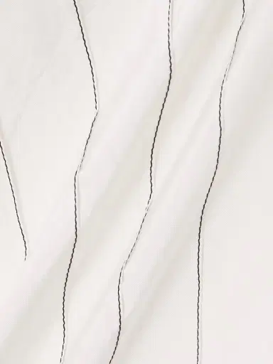 Lanvin Scarf-detailed Embroidered Silk-twill Shirt | Thumbnail 5