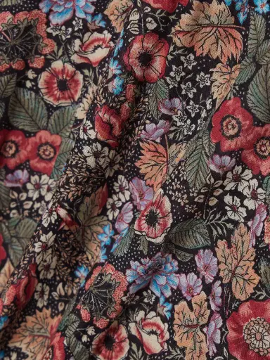 DÔEN Charleston Floral-print Organic Cotton-voile Midi Dress | Thumbnail 4 DÔEN Charleston Floral-print Organic Cotton-voile Midi Dress | Thumbnail 4