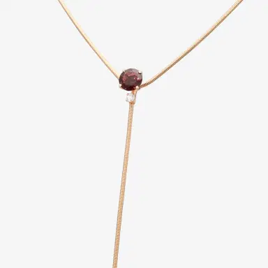 MATTIA CIELO Mattia Cielo Rugiada Pietre 18K Rose Gold Diamond & Pink Tourmaline Lariat Necklace by The Solist | Thumbnail 2 MATTIA CIELO Mattia Cielo Rugiada Pietre 18K Rose Gold Diamond & Pink Tourmaline Lariat Necklace by The Solist | Thumbnail 2