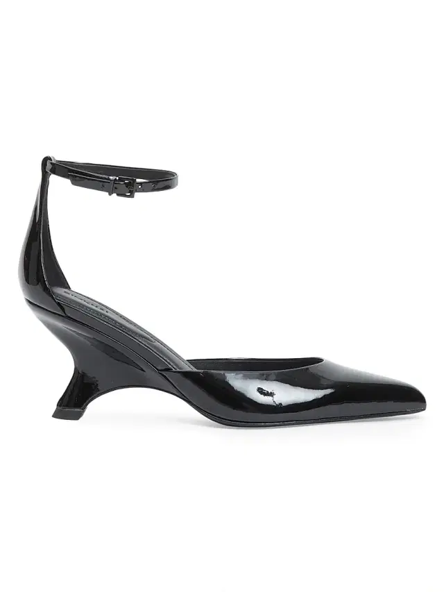 Women's Vixen 75MM Patent Leather Pumps - Black