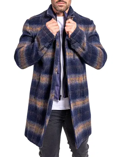 Maceoo Men's Ascension Peacoat | Thumbnail 2