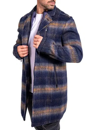 Maceoo Men's Ascension Peacoat | Thumbnail 3