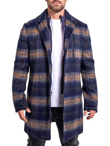 Maceoo Men's Ascension Peacoat | Thumbnail 1