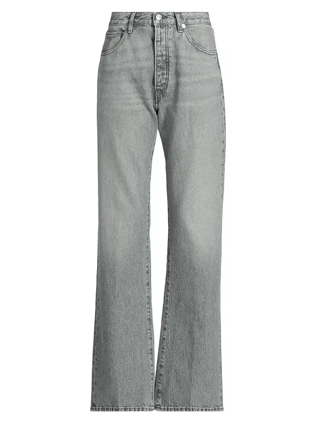 FRAME Women's The VerticalStraight-Leg Jeans - Phantom