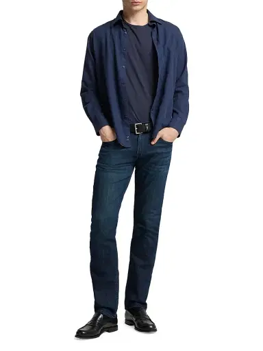 7 For All Mankind Men's The Straight Stretch Jeans | Thumbnail 2 7 For All Mankind Men's The Straight Stretch Jeans | Thumbnail 2