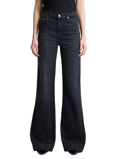 7 For All Mankind Women's Modern Dojo Flare Jeans - Blacky - Size 23 | Thumbnail 3 7 For All Mankind Women's Modern Dojo Flare Jeans - Blacky - Size 23 | Thumbnail 3