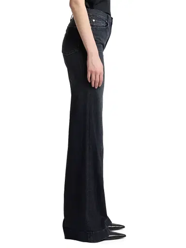 7 For All Mankind Women's Modern Dojo Flare Jeans - Blacky - Size 23 | Thumbnail 4 7 For All Mankind Women's Modern Dojo Flare Jeans - Blacky - Size 23 | Thumbnail 4