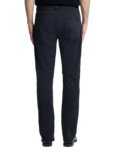 7 For All Mankind Men's The Straight Stretch Mid-Rise Straight-Leg Jeans - Deep Navy - Size 38 | Thumbnail 5