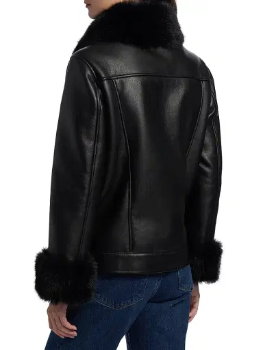 Generation Love Women's Walt Faux-Leather Moto Jacket | Thumbnail 5 Generation Love Women's Walt Faux-Leather Moto Jacket | Thumbnail 5