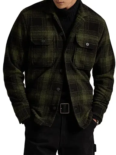Polo Ralph Lauren Men's Plaid Utility Shirt | Thumbnail 5