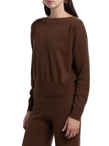 Stellae Dux Women's Cashmere Crop Sweater | Thumbnail 4 Stellae Dux Women's Cashmere Crop Sweater | Thumbnail 4