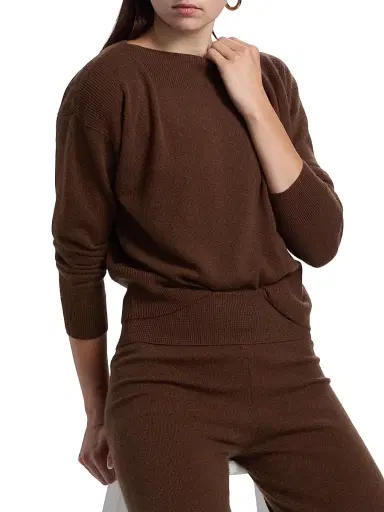 Stellae Dux Women's Cashmere Crop Sweater | Thumbnail 6 Stellae Dux Women's Cashmere Crop Sweater | Thumbnail 6