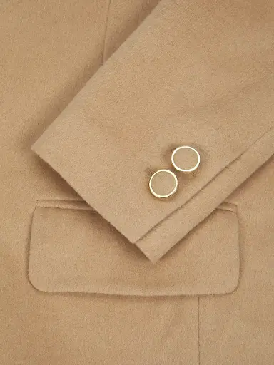 Milly Women's Wool-Blend Single-Breasted Maxi Coat - Camel | Thumbnail 6 Milly Women's Wool-Blend Single-Breasted Maxi Coat - Camel | Thumbnail 6