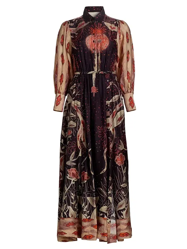 Carolina K Women's Elisetta Printed Maxi Dress - Maraca