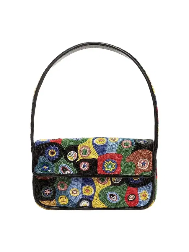 Women's Tommy Beaded Baguette - Millefiori Black
