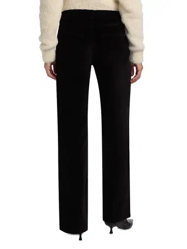 Kobi Halperin Women's Ruby Stretch-Velvet Pants - Black - Size 16 | Thumbnail 5 Kobi Halperin Women's Ruby Stretch-Velvet Pants - Black - Size 16 | Thumbnail 5