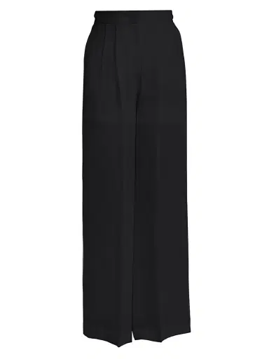 Alberta Ferretti Women's Silk Wide-Leg Trousers | Thumbnail 1 Alberta Ferretti Women's Silk Wide-Leg Trousers | Thumbnail 1