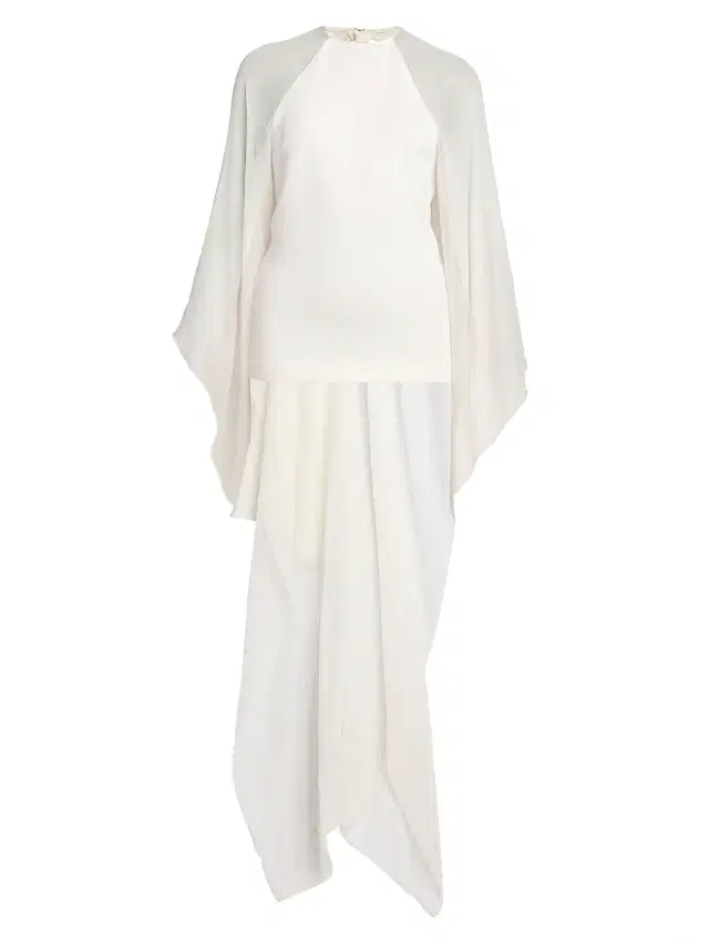 Alberta Ferretti Women's Semi Sheer Longline Blouse