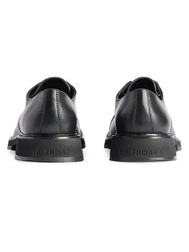 Balenciaga Women's Truck Derby Oxford Shoes - Black - Size 10 | Thumbnail 3