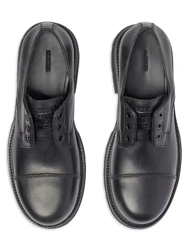Balenciaga Women's Truck Derby Oxford Shoes - Black - Size 10 | Thumbnail 6