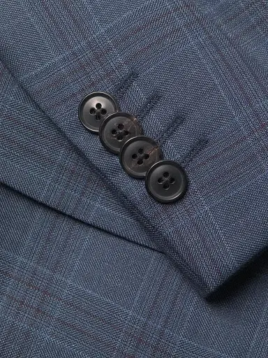 Paul Smith Men's Soho Check Wool Suit - Navy | Thumbnail 6 Paul Smith Men's Soho Check Wool Suit - Navy | Thumbnail 6