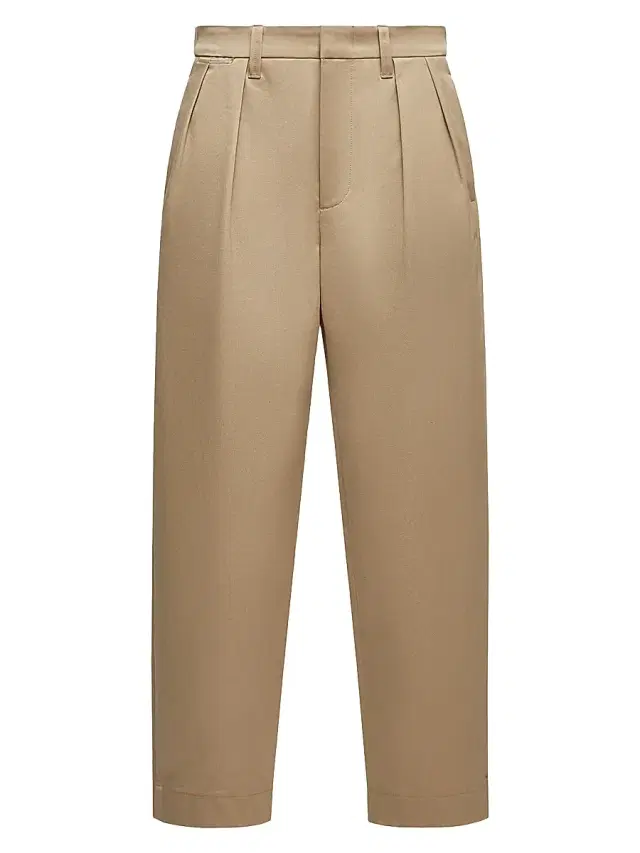 Men's Pants in Cotton Gabardine - Beige