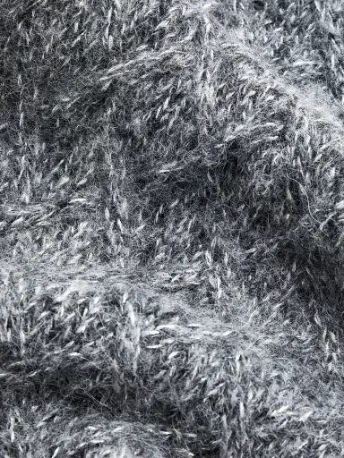 Moncler Women's Scarf in Alpaca Blend - Black | Thumbnail 3