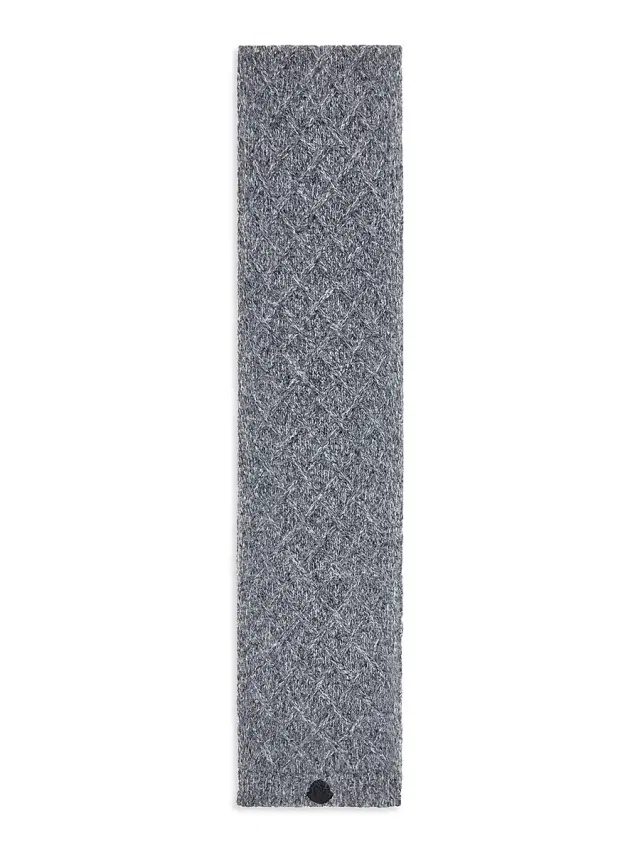 Women's Scarf in Alpaca Blend - Black