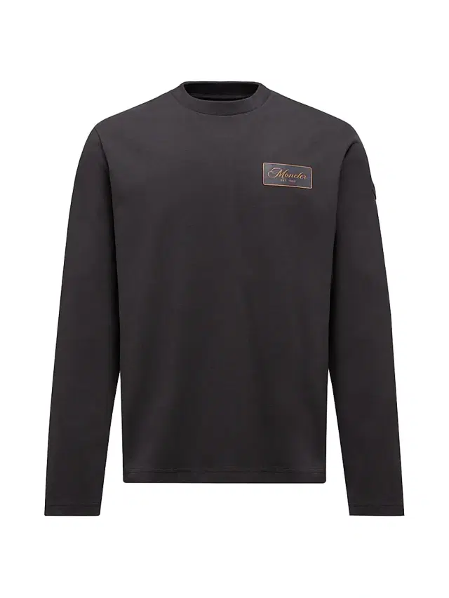 Men's Crew Neck T-Shirt in Cotton - Black