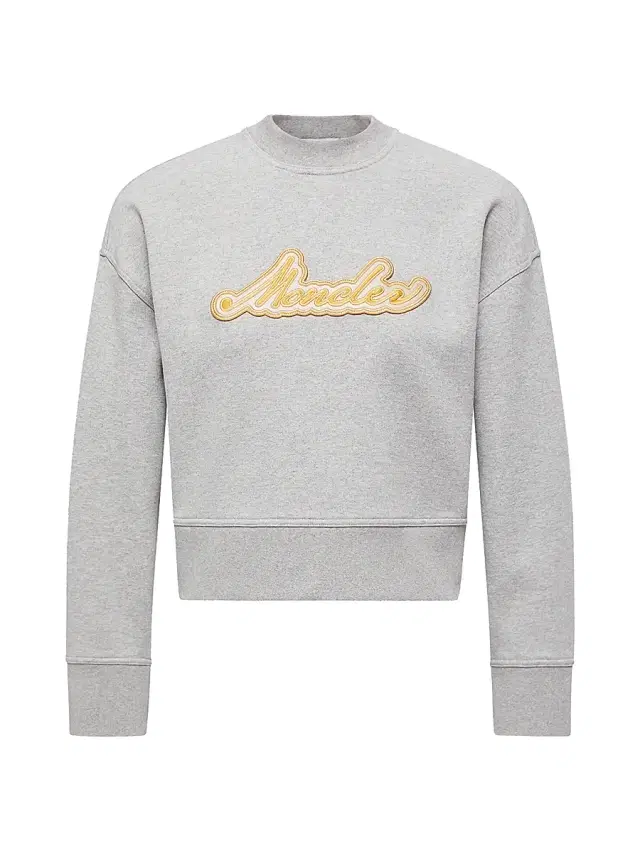 Women's Sweatshirt in Cotton - Light Gray