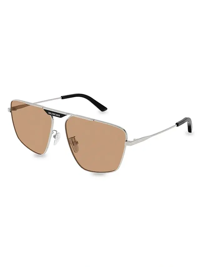 Men's Tag 2.0 61MM Pilot Sunglasses - Ruthenium Brown Men's Tag 2.0 61MM Pilot Sunglasses - Ruthenium Brown