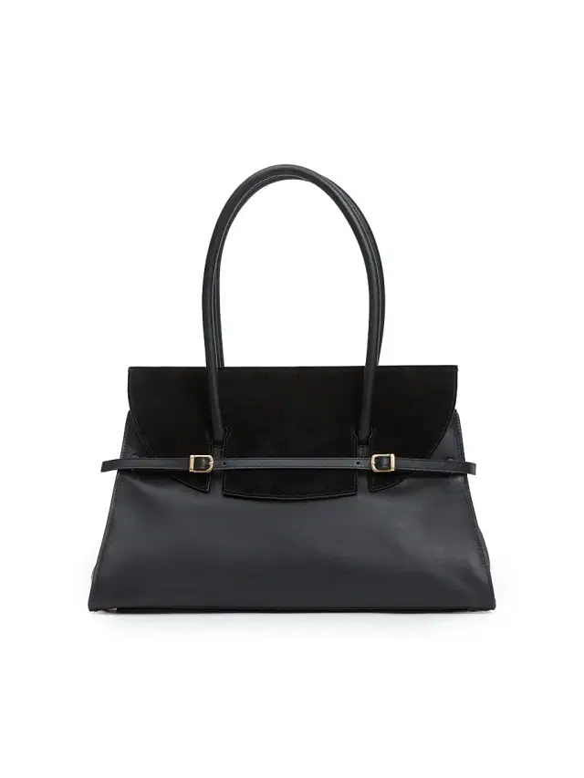 SIMKHAI Women's River Leather Shoulder Bag - Black