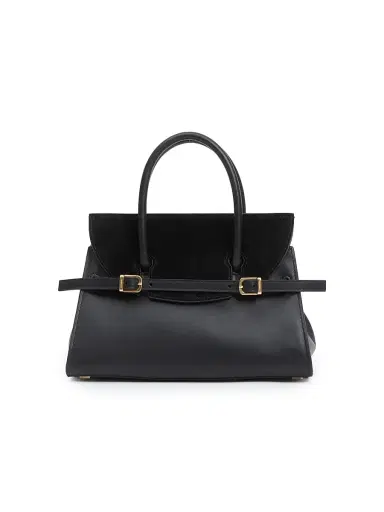SIMKHAI Women's River Leather Top Handle Bag - Black | Thumbnail 1 SIMKHAI Women's River Leather Top Handle Bag - Black | Thumbnail 1