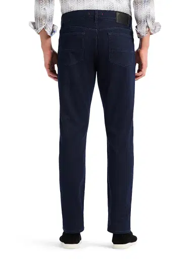 Robert Graham Men's Gottsman Paisley-Cuff Jeans - Indigo - Size 40 | Thumbnail 4