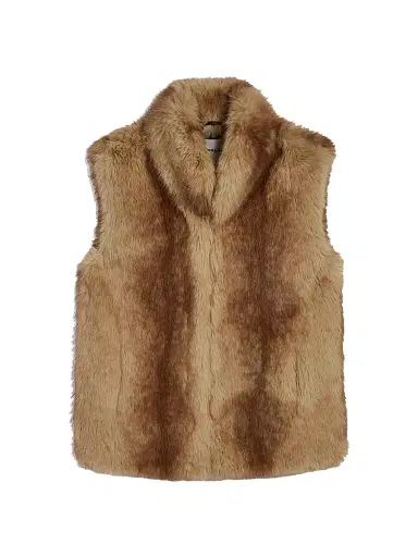 Apparis Women's Laila Faux Fur Vest - Blonde Mink - Size XL | Thumbnail 1