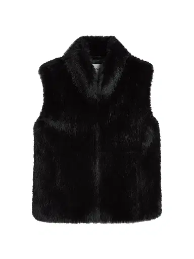 Apparis Women's Laila Faux-Fur Vest - Noir - Size XL | Thumbnail 1