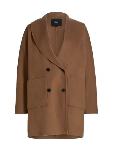 Rails Women's Nily Wool-Blend Double-Breasted Coat - Camel | Thumbnail 1