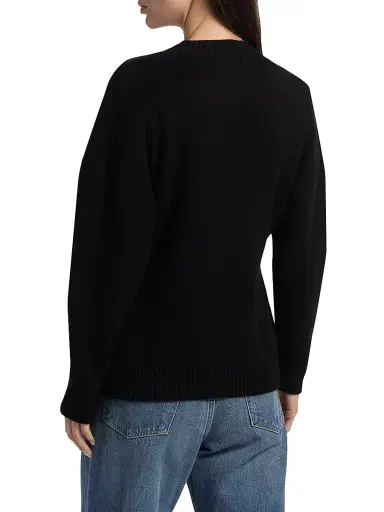 Rails Women's Philippa Wool-Blend Cardigan - Black | Thumbnail 5