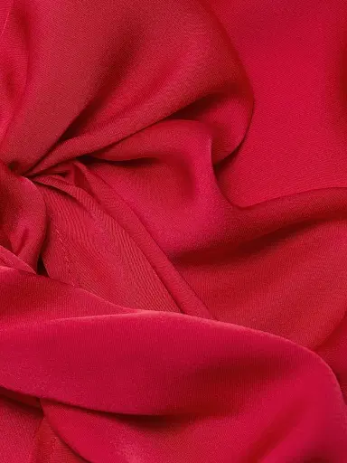 Ramy Brook Women's Krista Satin V-Neck Top - Scarlet Red | Thumbnail 7