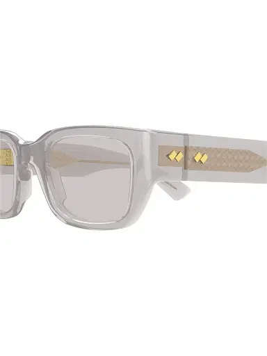 Bottega Veneta Women's Intrecciato Wirecore 52MM Rectangular Sunglasses | Thumbnail 3 Bottega Veneta Women's Intrecciato Wirecore 52MM Rectangular Sunglasses | Thumbnail 3