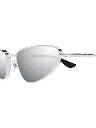 Alexander McQueen Women's Metal T-Bar 56MM Cat-Eye Sunglasses | Thumbnail 4 Alexander McQueen Women's Metal T-Bar 56MM Cat-Eye Sunglasses | Thumbnail 4